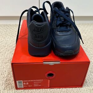 Navy blue Nike Air Max